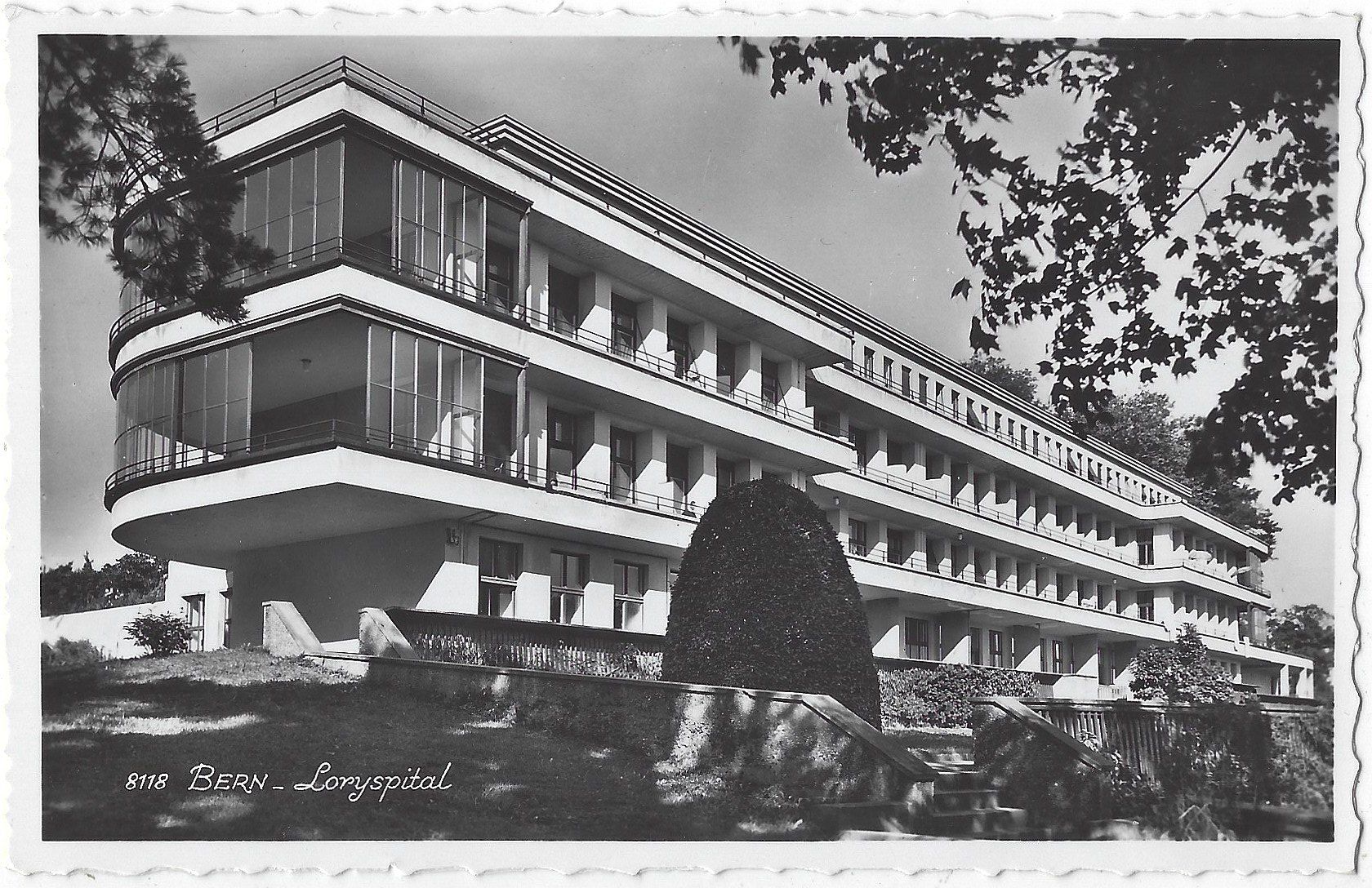 Cartoline postali: 8118   BERN  _  Loryspital – Usato da Bütschwil venduto da Jackson1A