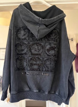 DORAEMON SWEAT-HOODIE MIXT COTON! M