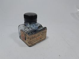 Altes antikes vintage Tintenfass von Pelikan Tinte