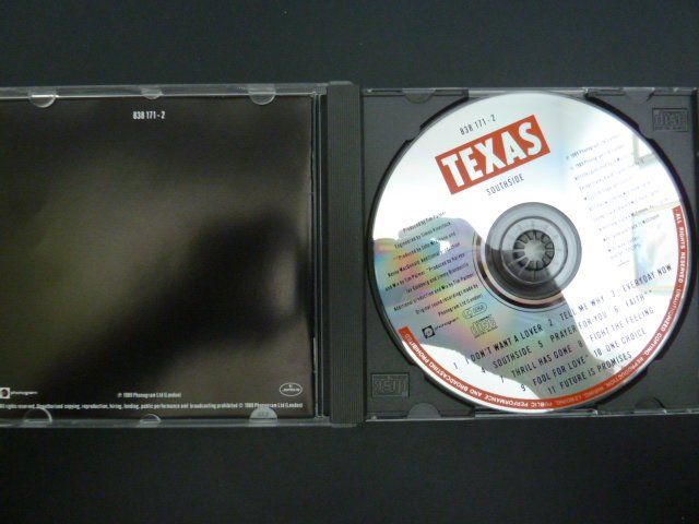 CD: Texas - Southside  (vergriffen) – Usato da Au ZH venduto da sikoku 1