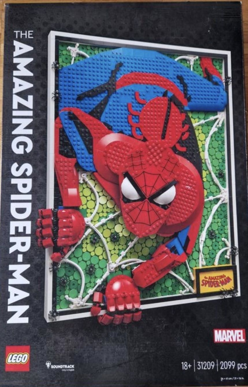 Lego Kit di costruzioni: LEGO Art Marvel Spider-Man – Nuovo e nell'imballaggio originale da Granges (Veveyse) venduto da pissenlit