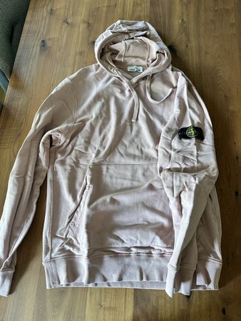 Stone Island Kapuzenpullover rosa Grösse XXL neuwertig