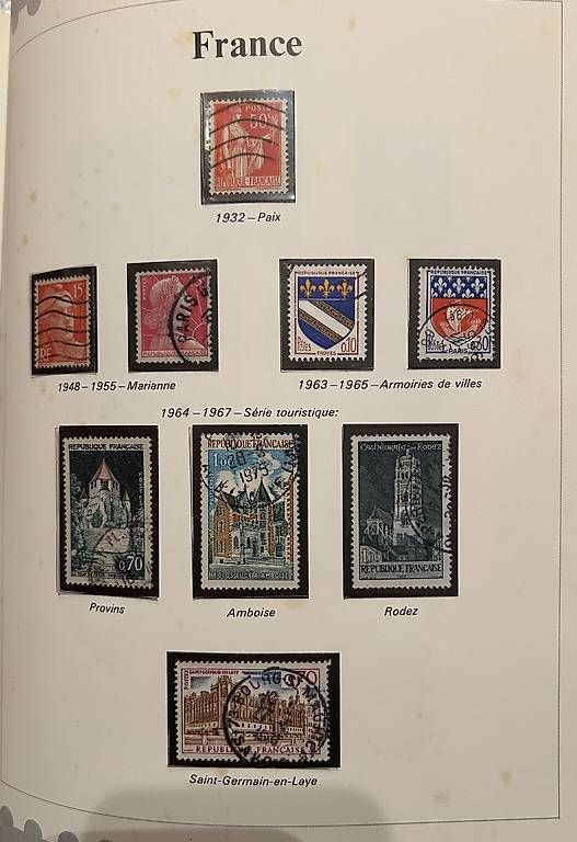 Tutti i francobolli: Le monde des timbres de la collection Alpha – Usato da Ecublens venduto da achille1954 4