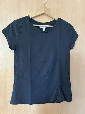 Schwarzes H&M Tshirt Grösse S Baumwolle