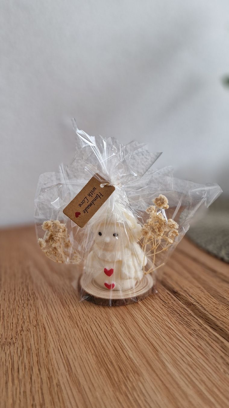 Candele: Handgemachte Kerze, Geschenkidee, Winterdeko, Neu! – Nuovo e nell'imballaggio originale da Schaffhausen venduto da Denise-95