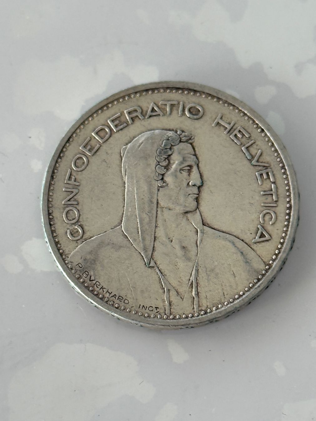 Tutti le monete: 5 Franken 1940  Rar – Usato da Wallisellen venduto da SWISS_SILVER1