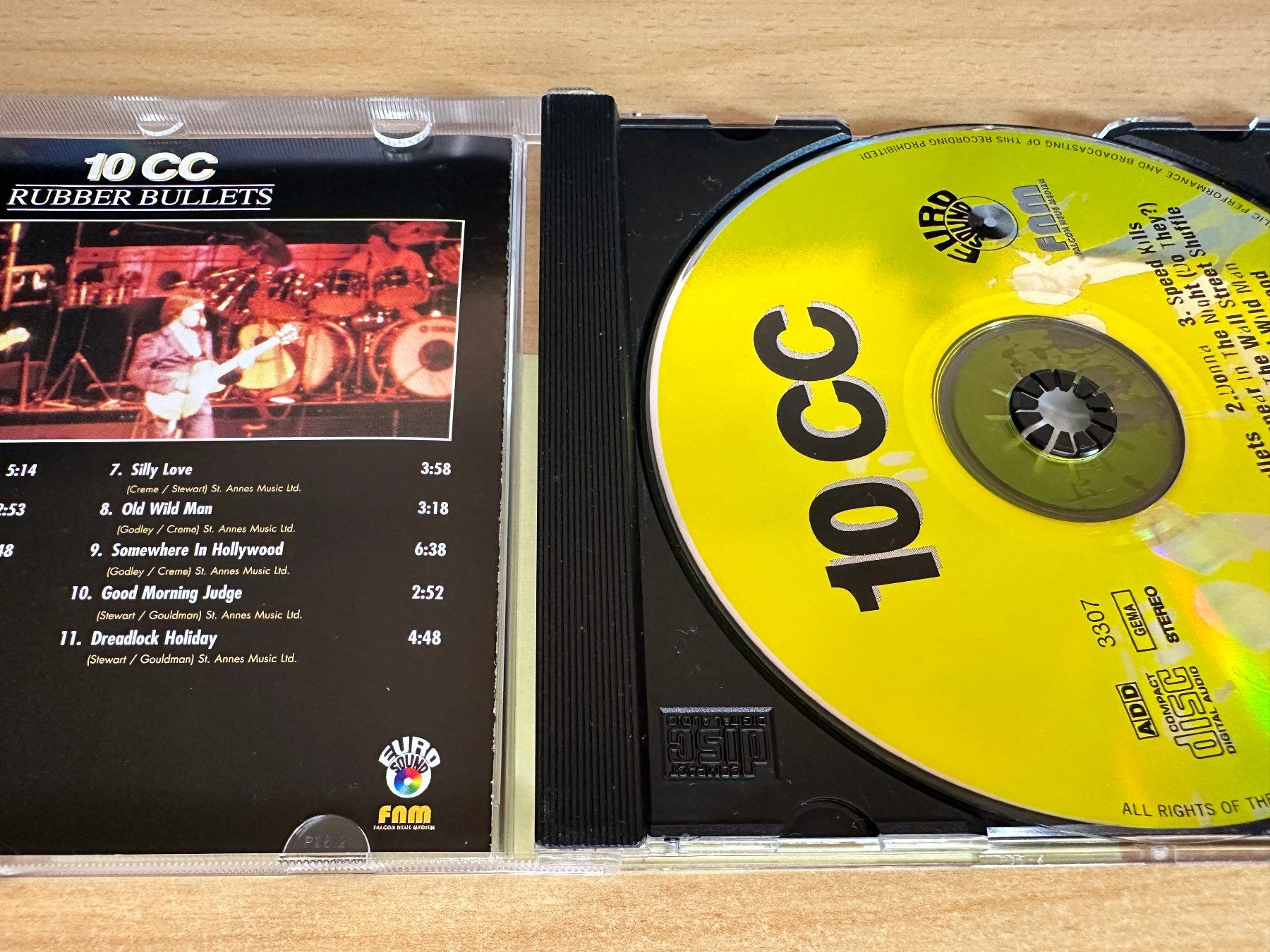 CD: 10cc – Rubber Bullets – Usato da Rikon im Tösstal venduto da Alpenmutz 2