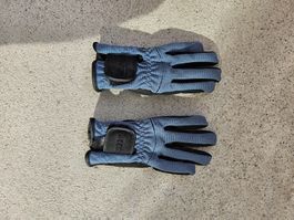 Reithandschuhe Kinder blau Steeds Grösse KL gebraucht