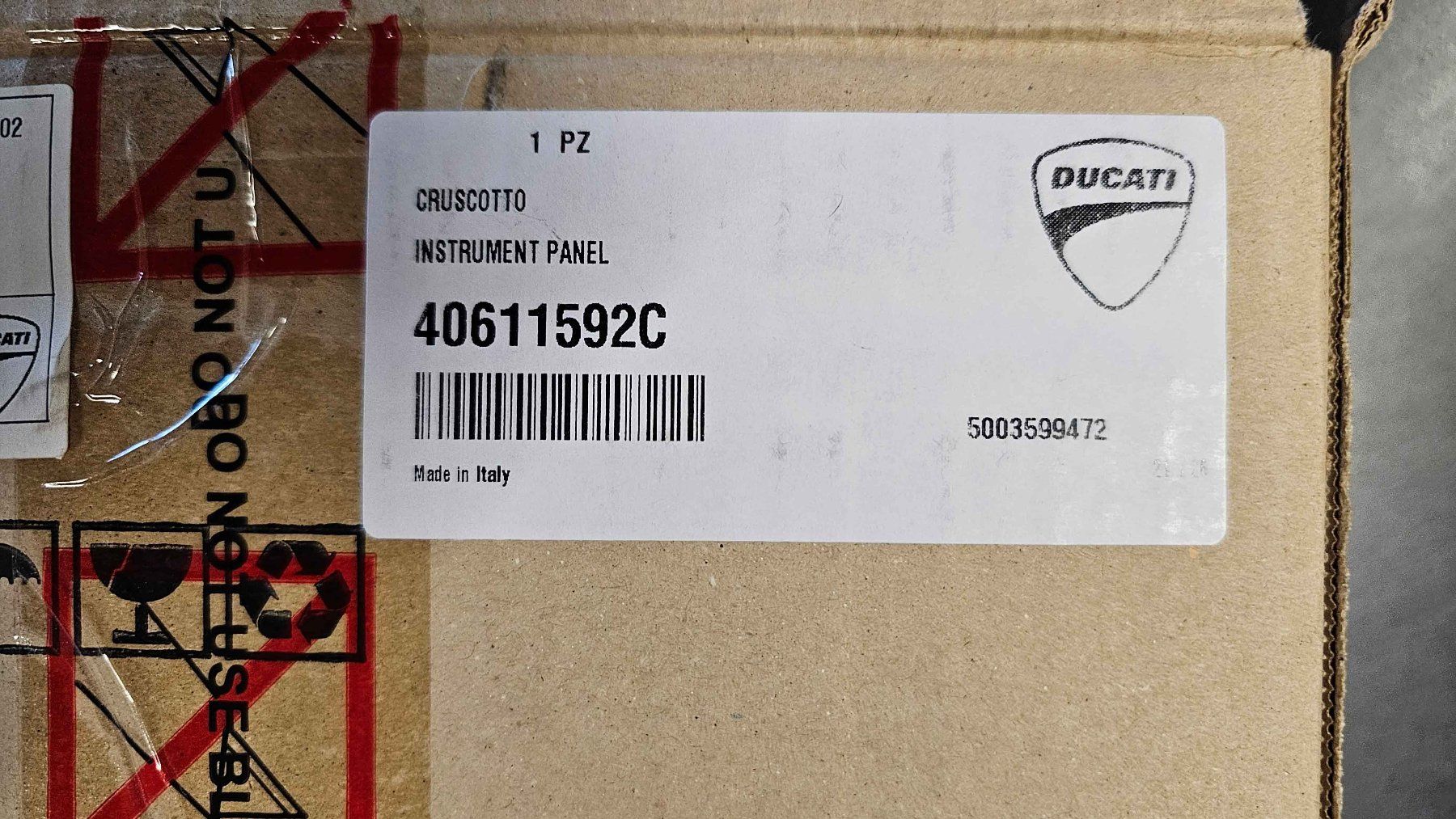 Ducati Toutes les pièces détachées moto: Dasbord Ducati Hyper 950 2019 25 – Neuf avec emballage d'origine à Wolfhausen par dme_2682 1
