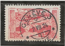 GENEVE 3  02.08.24 auf Zu#142 Mi#142 Vollstempel [10B12]