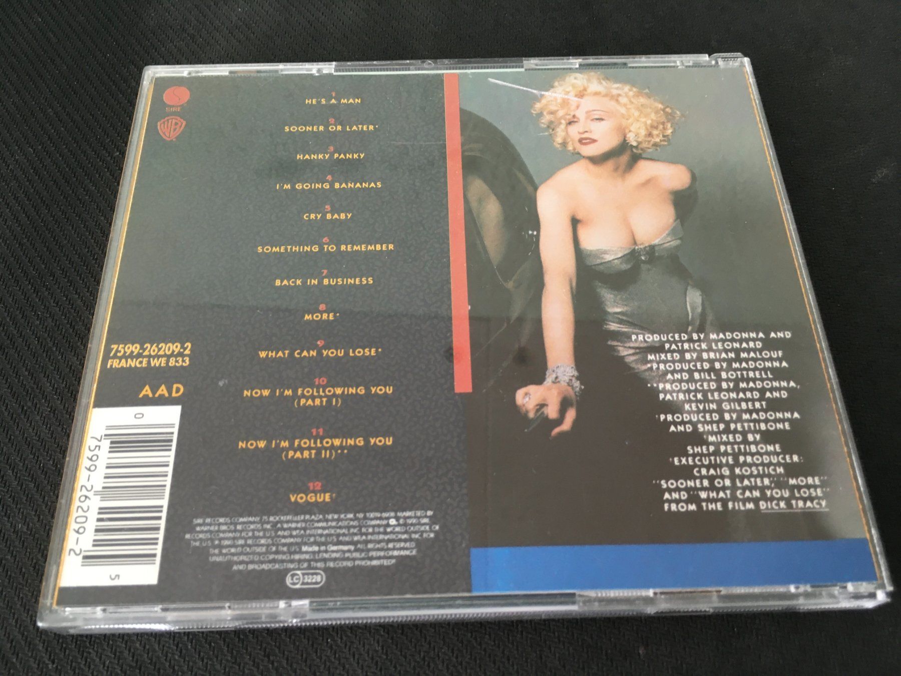 CD: Madonna - I'm Breathless -CD- – Usato da St.Gallen venduto da MedienJoe 1