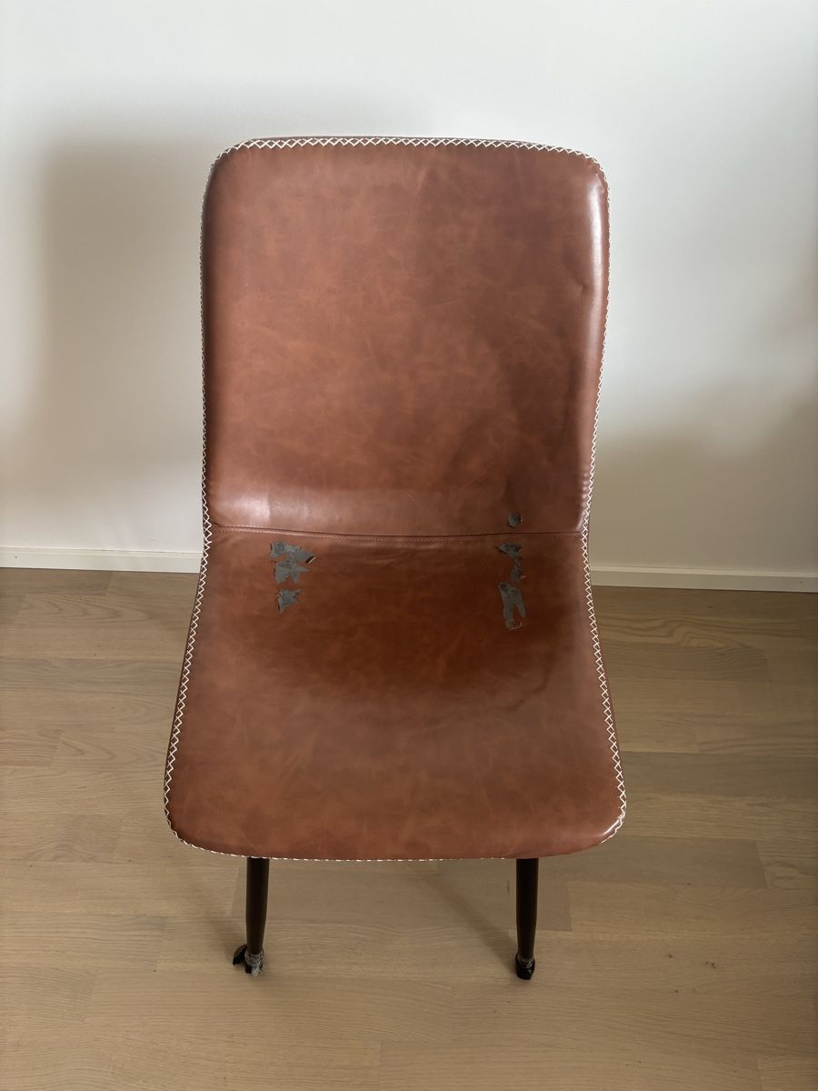 Stühle: Stuhl braun Kunstleder 2er Set – Gebraucht aus Scherzingen von fab_flh6 5