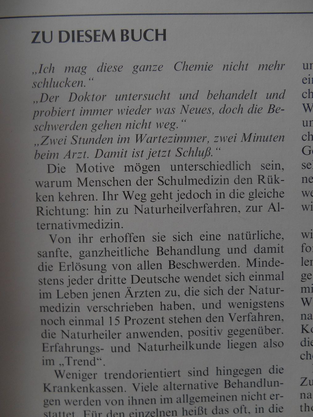 Libri: Die andere Medizin – Nuovo (secondo la descrizione) da Nussbaumen AG venduto da MollyBI-20 3