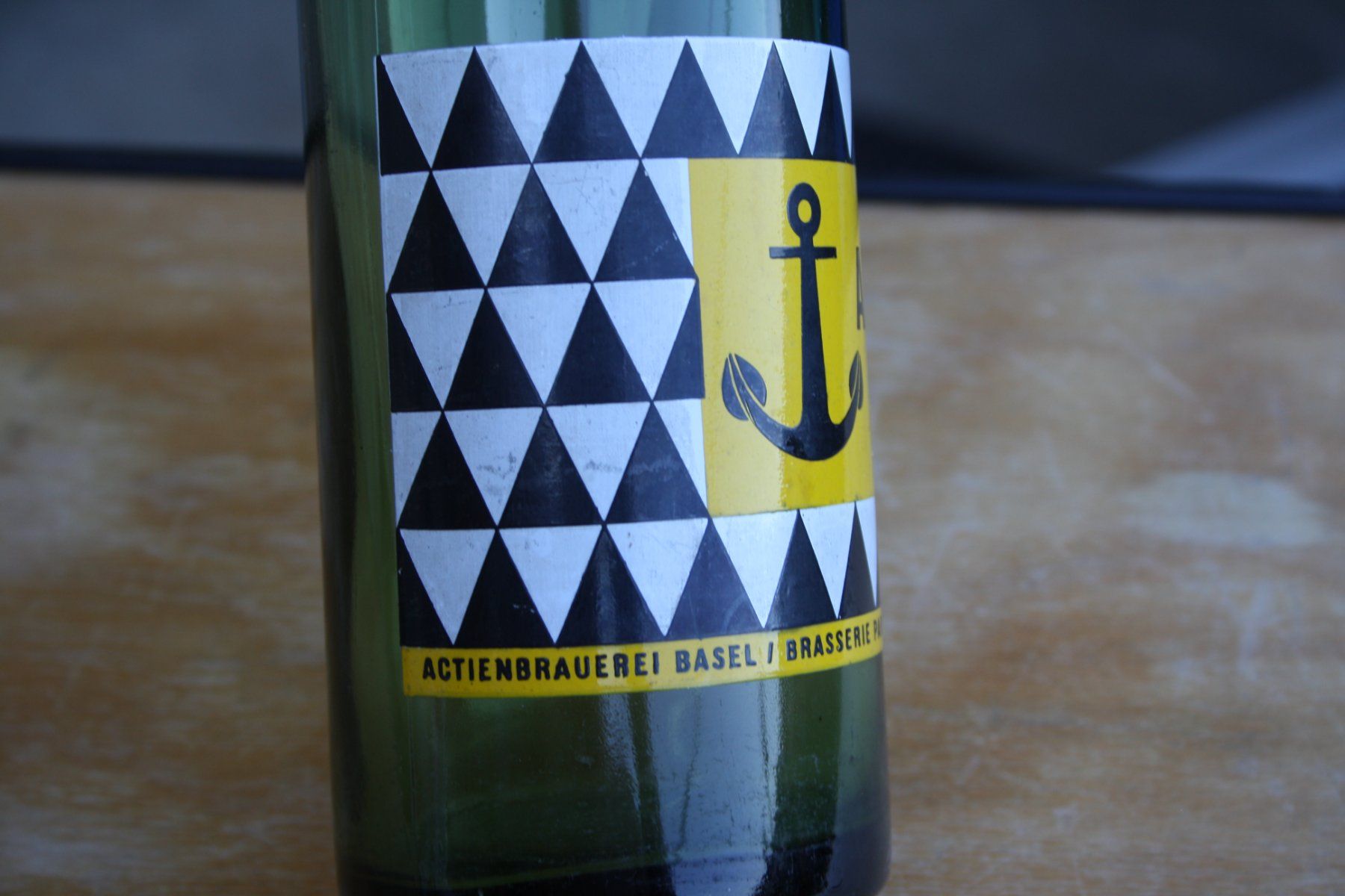 Bicchieri, Caraffe & Bottiglie: ANKER EXPORT ALTE BIERFLASCHE BÜGELFLASCHE BASEL – Usato da Wauwil venduto da Pneuedy 6