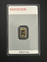 Goldbarren 1g Reiffeisen Bank