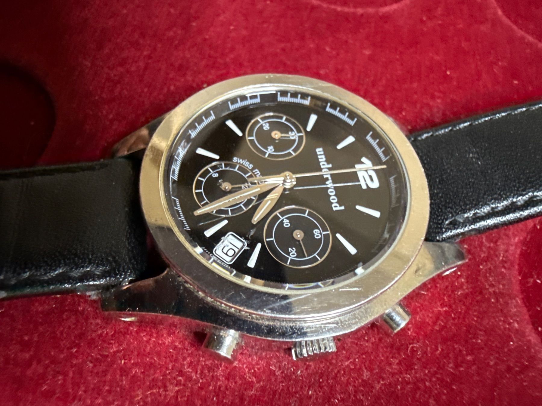 Orologi: Underwood Chronogrph Automatic 38 mm – Usato da Pfeffingen venduto da Allhandelklgwatches 1