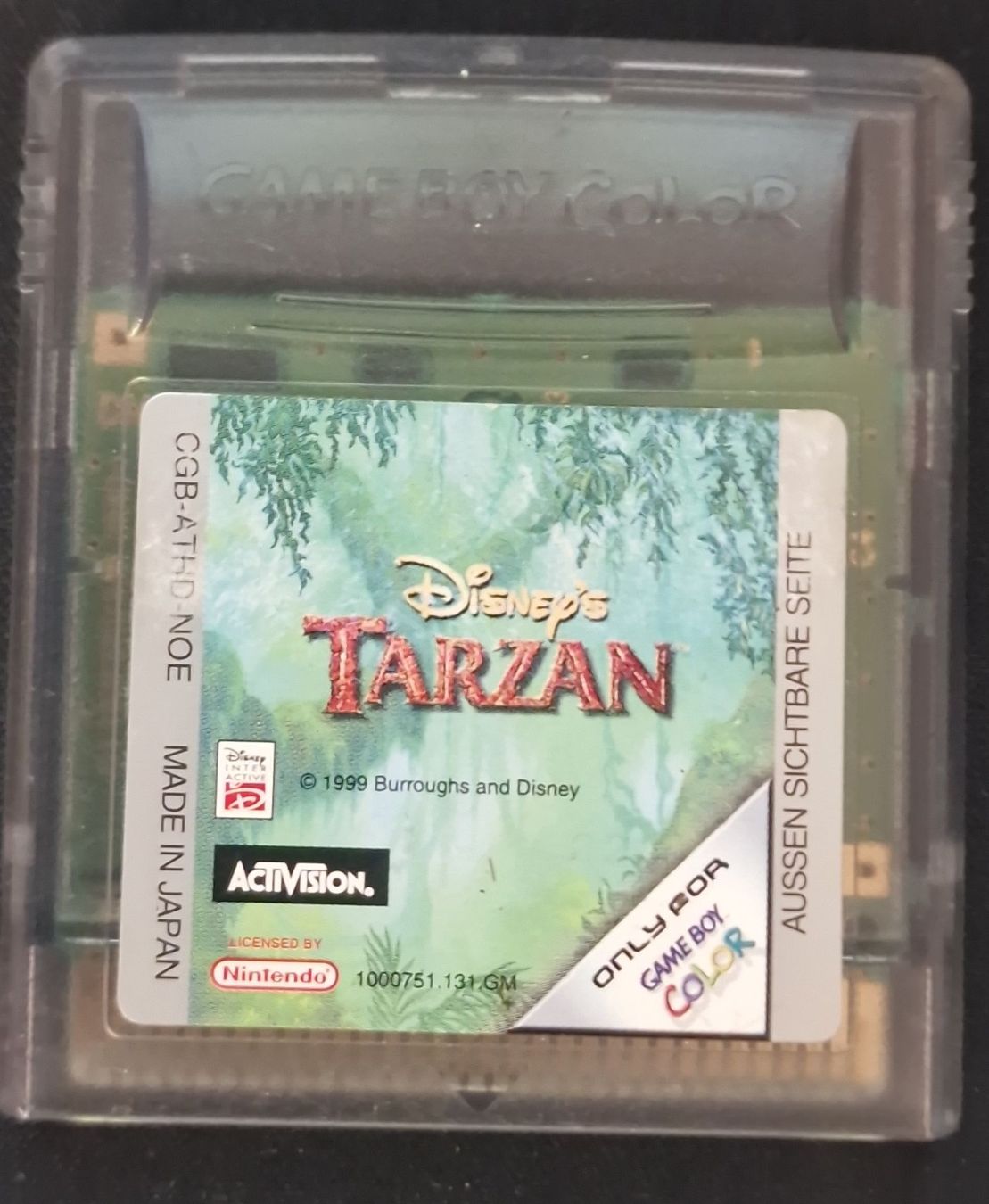 Giochi: Tarzan Game Boy Color Spiel  – Usato da wallisellen venduto da Murat-440