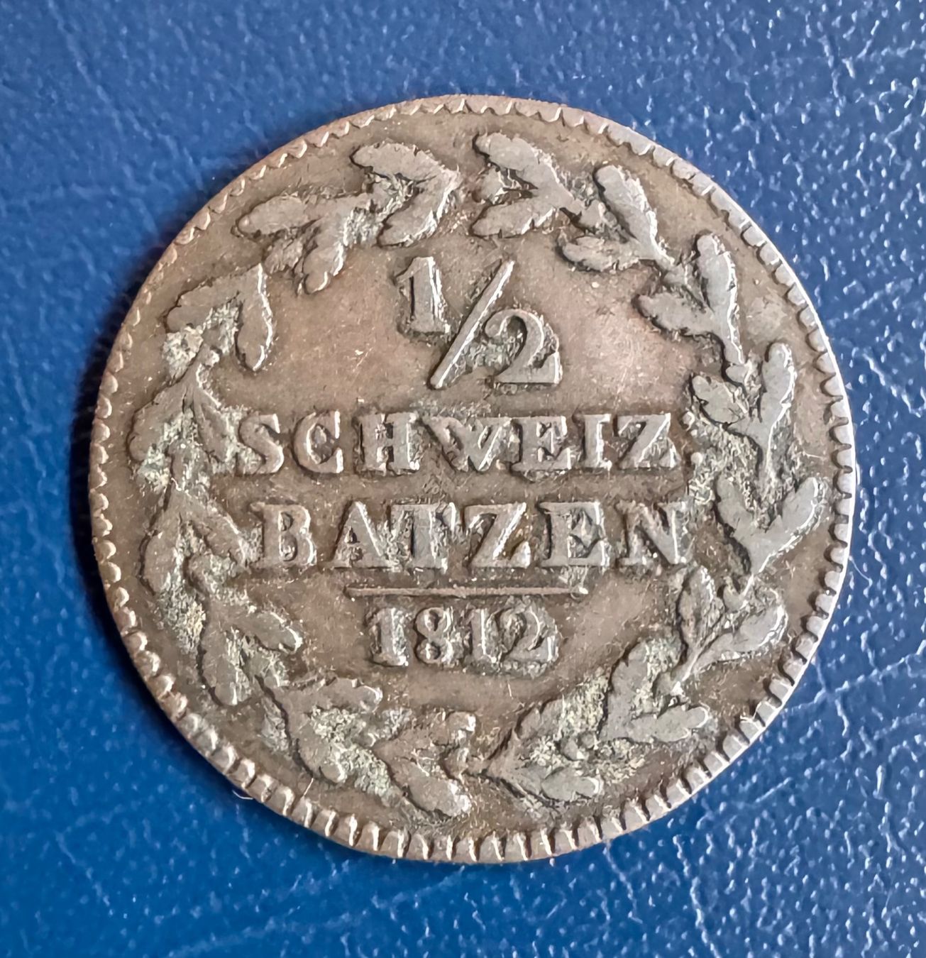 Tutti le monete: Kanton Graubünden, 1/2 Batzen 1812 – Usato da Ebikon venduto da Dmasterx