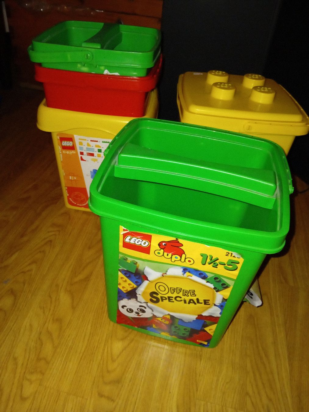 Lego Kit di costruzioni: Set di 5 secchielli LEGO Duplo – Usato da Biasca venduto da Old_6blh 3