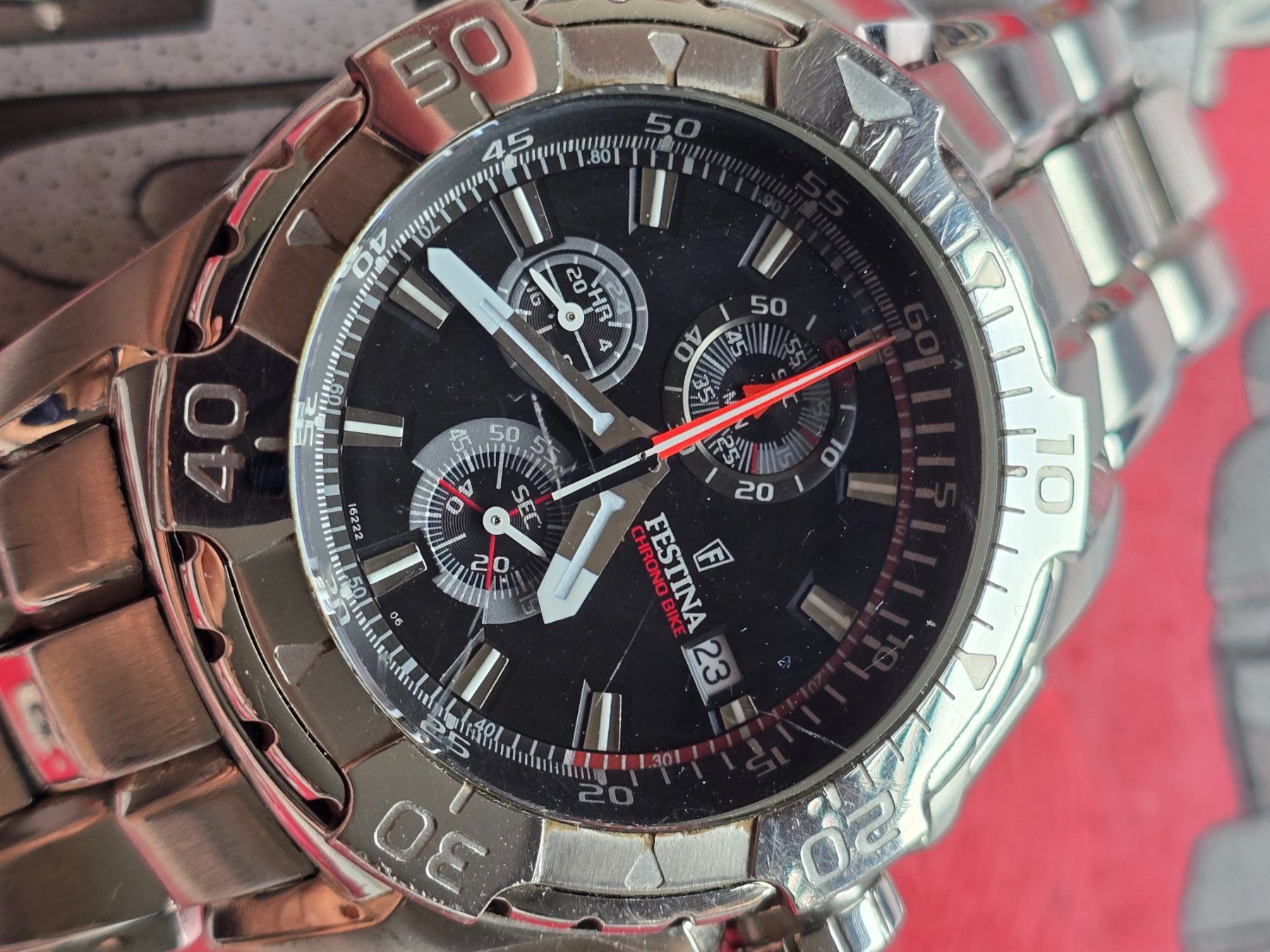 Festina Orologi: 555 Festina Chronograph Jumbo – Usato da Muri AG venduto da Corredor 9