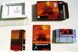 SNES: Super Battletank 2, CIB + Poster, Très Bon état !