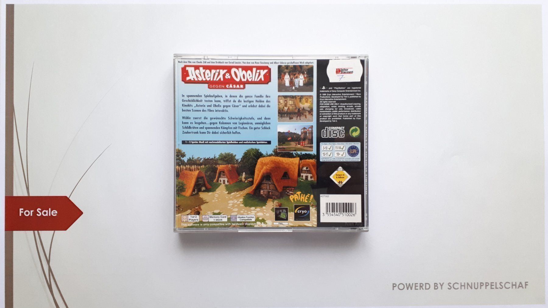 Sony Giochi: Asterix & Obelix PS1 – Usato da Klingnau venduto da Schnuppelschaf 1