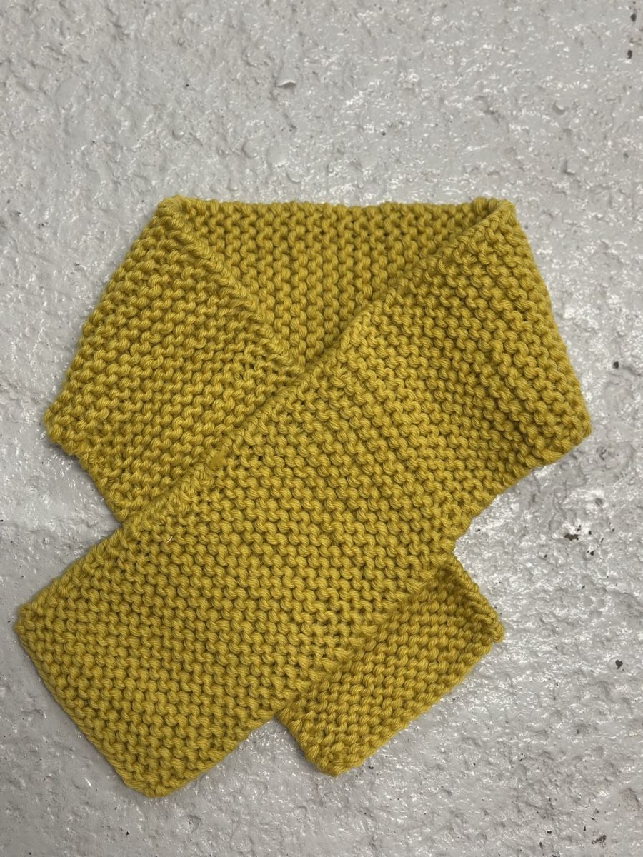 Foulards, Tücher & Schals: Handgestrickter Schal – Gebraucht aus Uster von staernli4