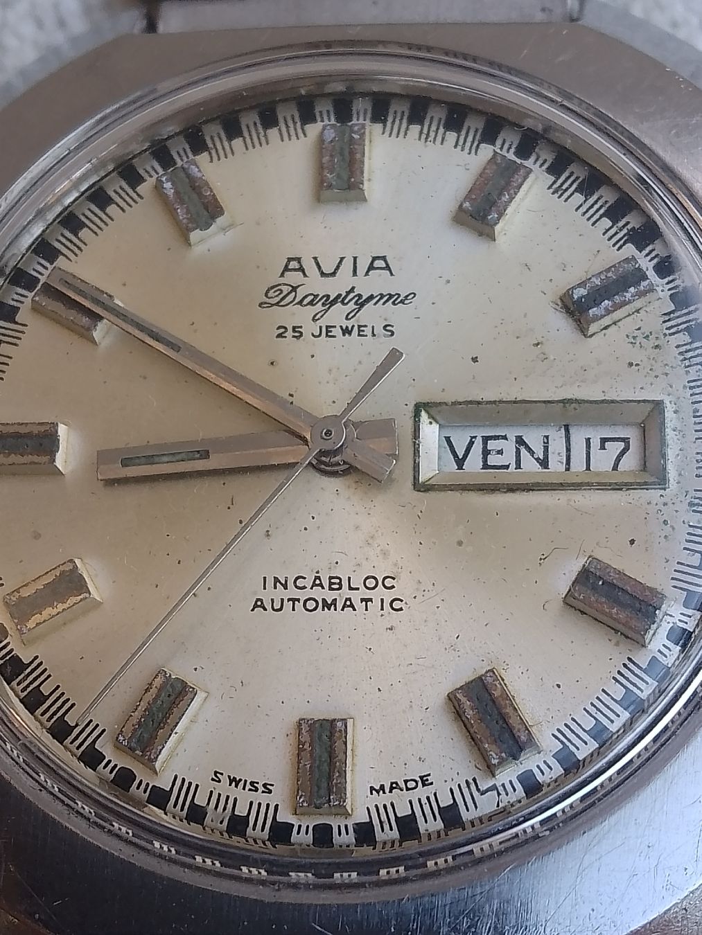 Avia Uhren: Avia DayTime Automatic 37mm läuft – Gebraucht aus Agno von sam2608 2