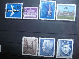 Berlin 1962 / 64 Luftpost / JF.Kennedy**