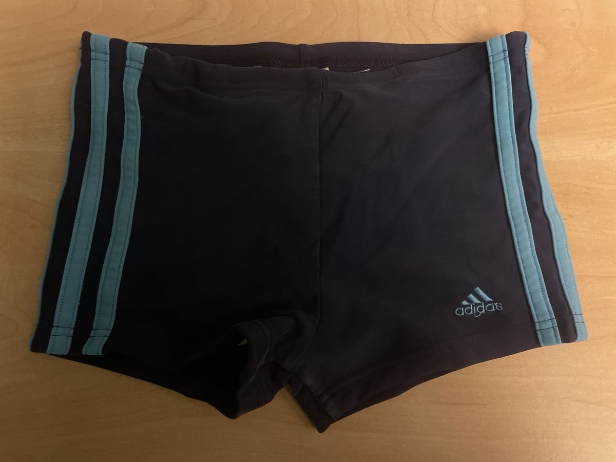 Adidas Costumi da bagno: Adidas Badehose Gr. 128, blau – Usato da Obergerlafingen venduto da cabo4
