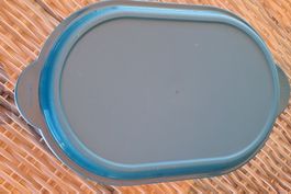 Tupperware Siebservierer  oval, türkis neu