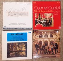 6 LPs mit Streichquartetten von Mozart
