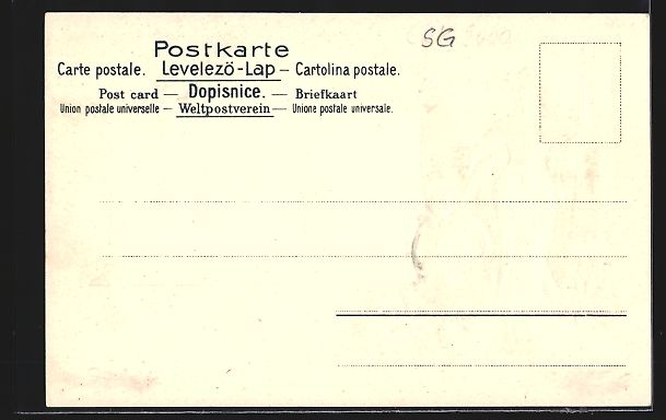 Cartoline postali: St. Gallen, Ortsansicht mit Kirche, Helv – Usato da Berlin venduto da bartko-reher 1