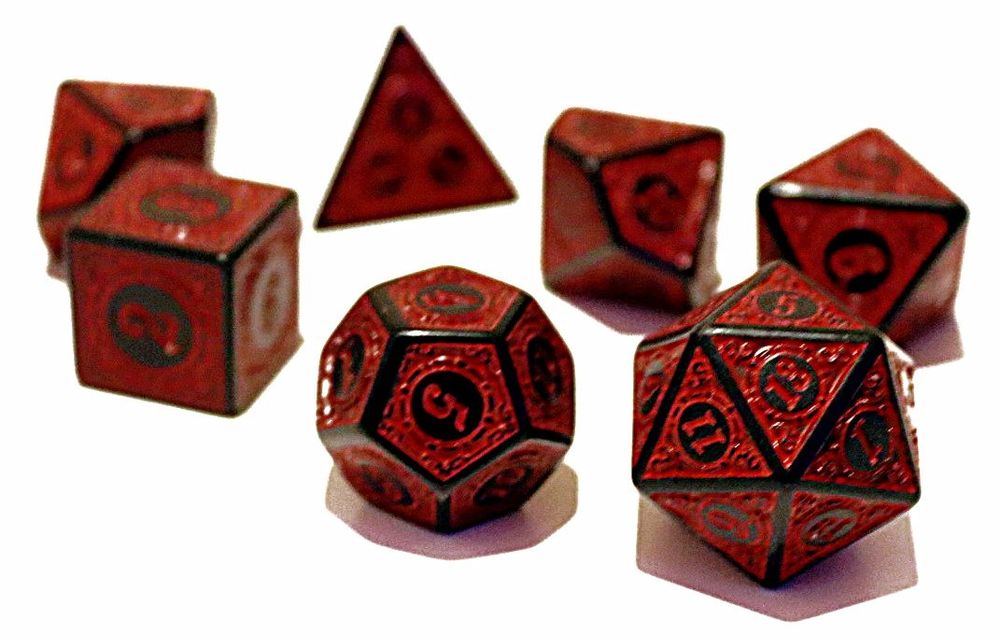 DND Würfel-Set (7-teilig) & 3D-gedrucktes Drachenei – Spielzeug Für RPG, D&D, MTG Mit Geschenkbox