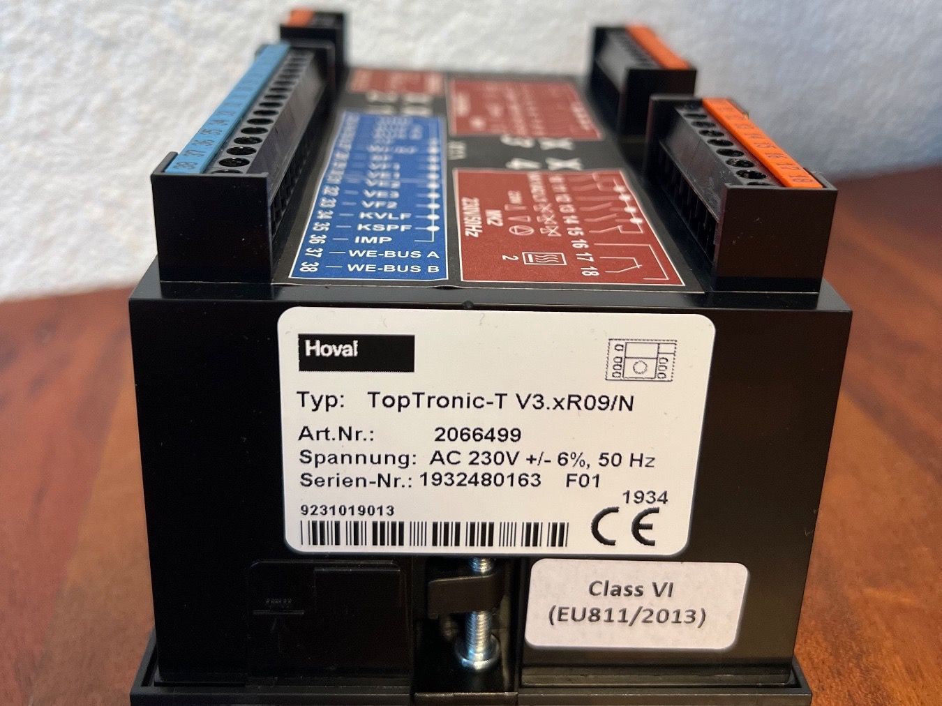 Hoval TopTronic T V3.xR09/N - Heizungsregler (Gebraucht) in Romanshorn ...