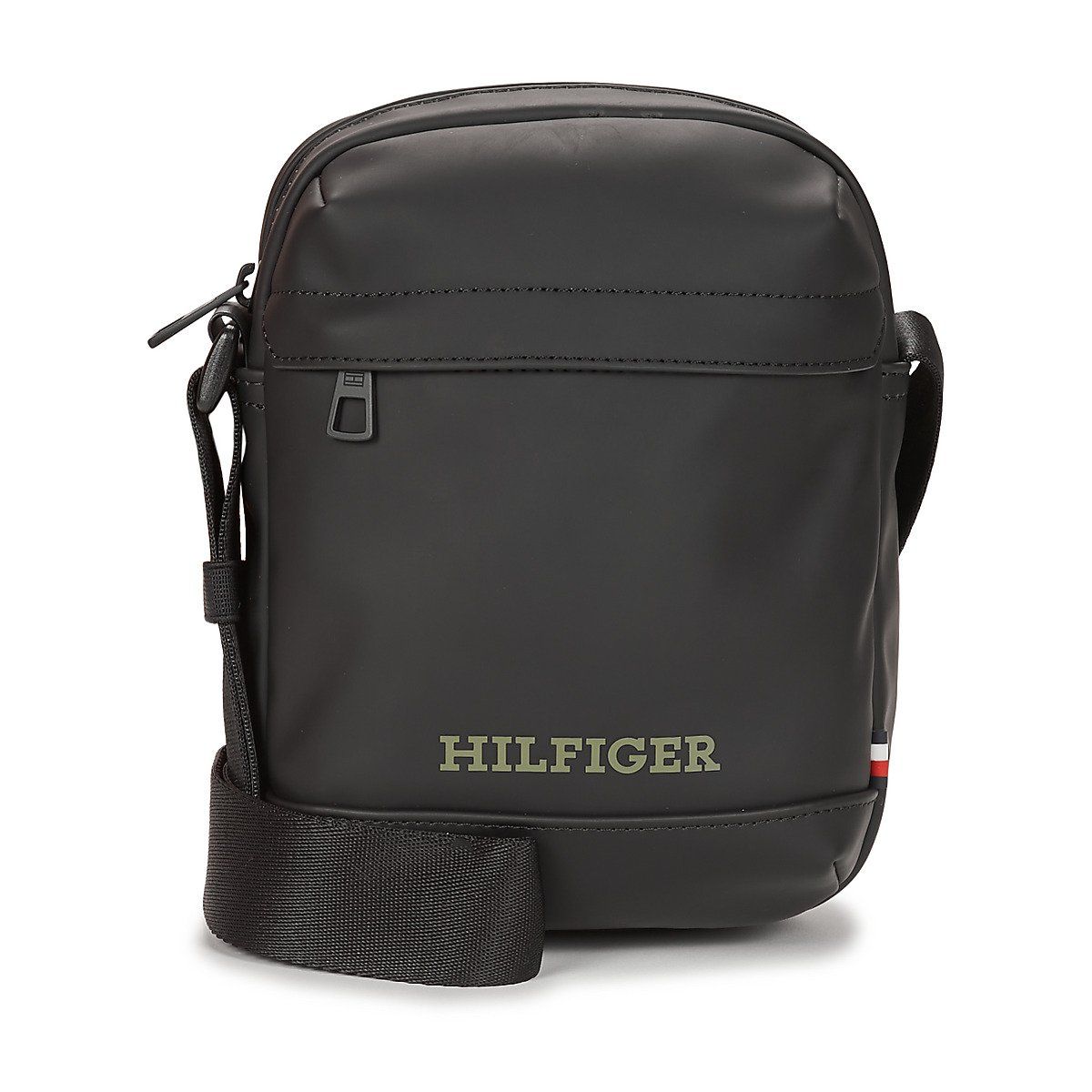 Tommy Hilfiger Borse: TOMMY HILFIGER MONOTYPE PU MINI REPORTER BLACK SCHWARZ – Nuovo e nell'imballaggio originale da Horgen venduto da boban.d