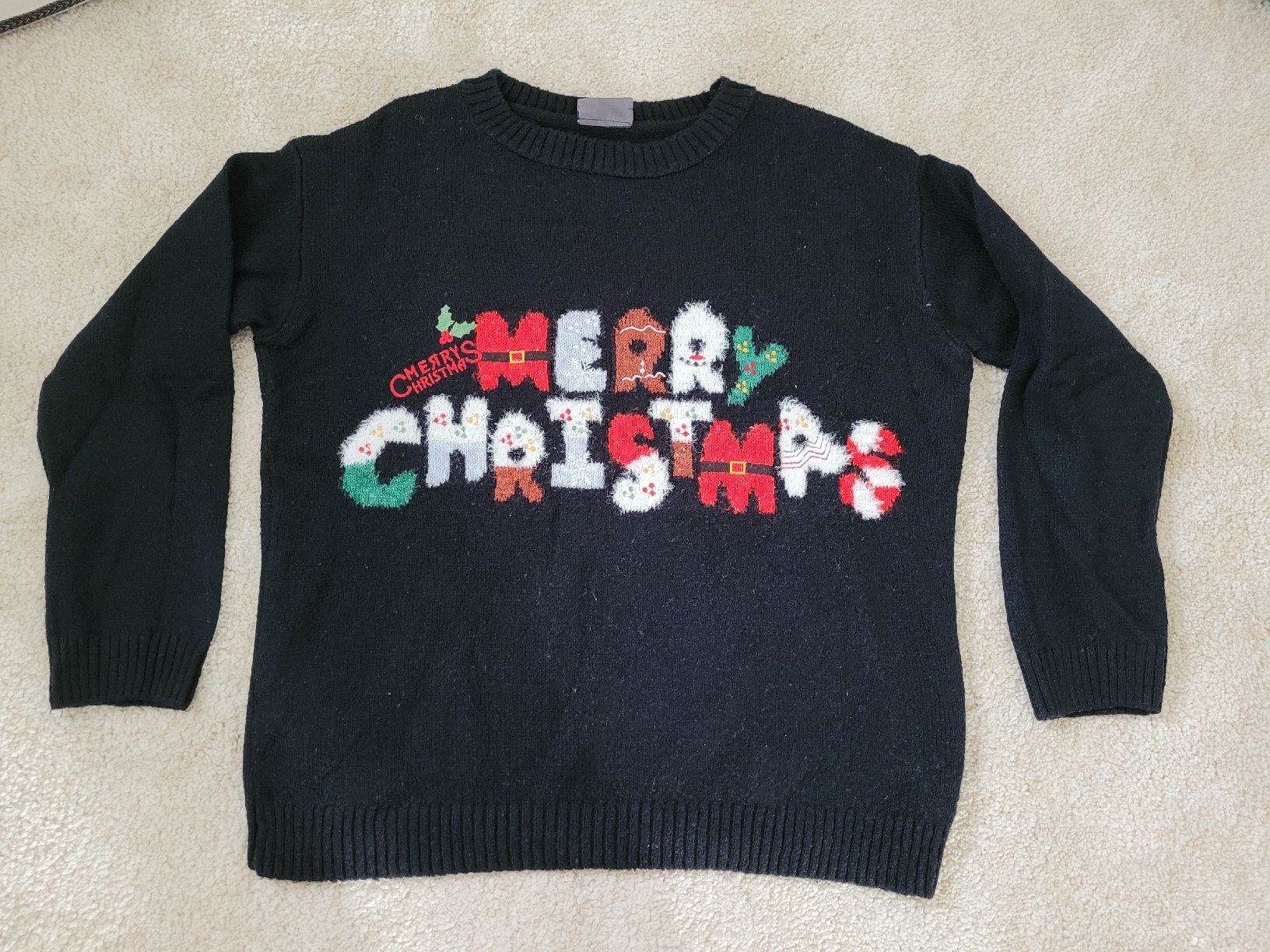 C&A Pulls & Sweat-shirts: Weihnachtspullover schwarz Grösse M  – D'occasion à Bennau par Moonshine_68