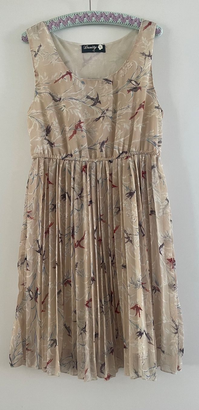 Vestiti: Sommerliches Kleid mit Vogelmuster, Grösse S – Usato da Luzern venduto da han_2nnx 1