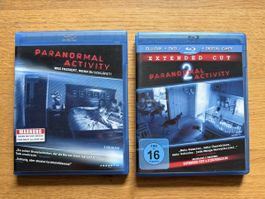 Paranormal Activity 1+2 Blu-ray Set Extended Cut + DVD