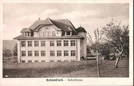 Schnottwil SO Schulhaus Nr.4317 , ca.1920