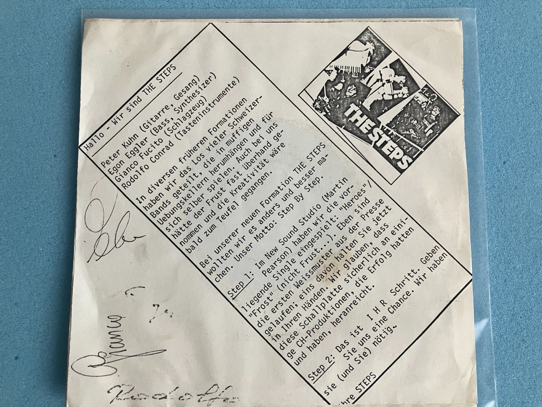 Schallplatten: The Steps – Gebraucht aus Aarwangen von Jukebox3