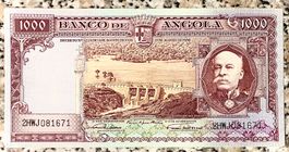 1000 Escudos Angola 1956!!! Rarität!!!