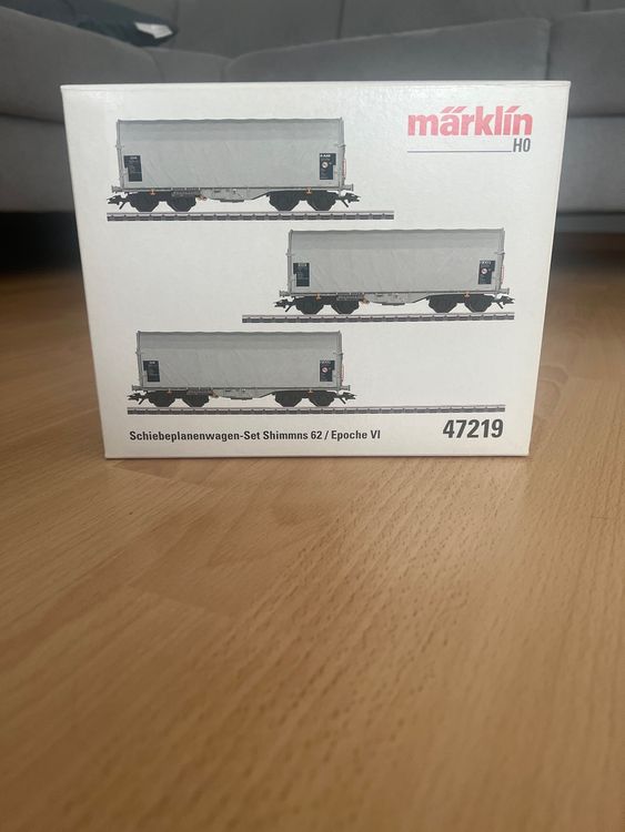 Märklin 47035 - Set De 3 Wagons à Bâches SNCF FRET, Courant Alternatif (AC), Neuf