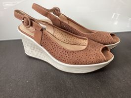 PG PAUL GREEN Schuhe/Sandalen/Plateau-Schuhe Gr.40 rehbraun