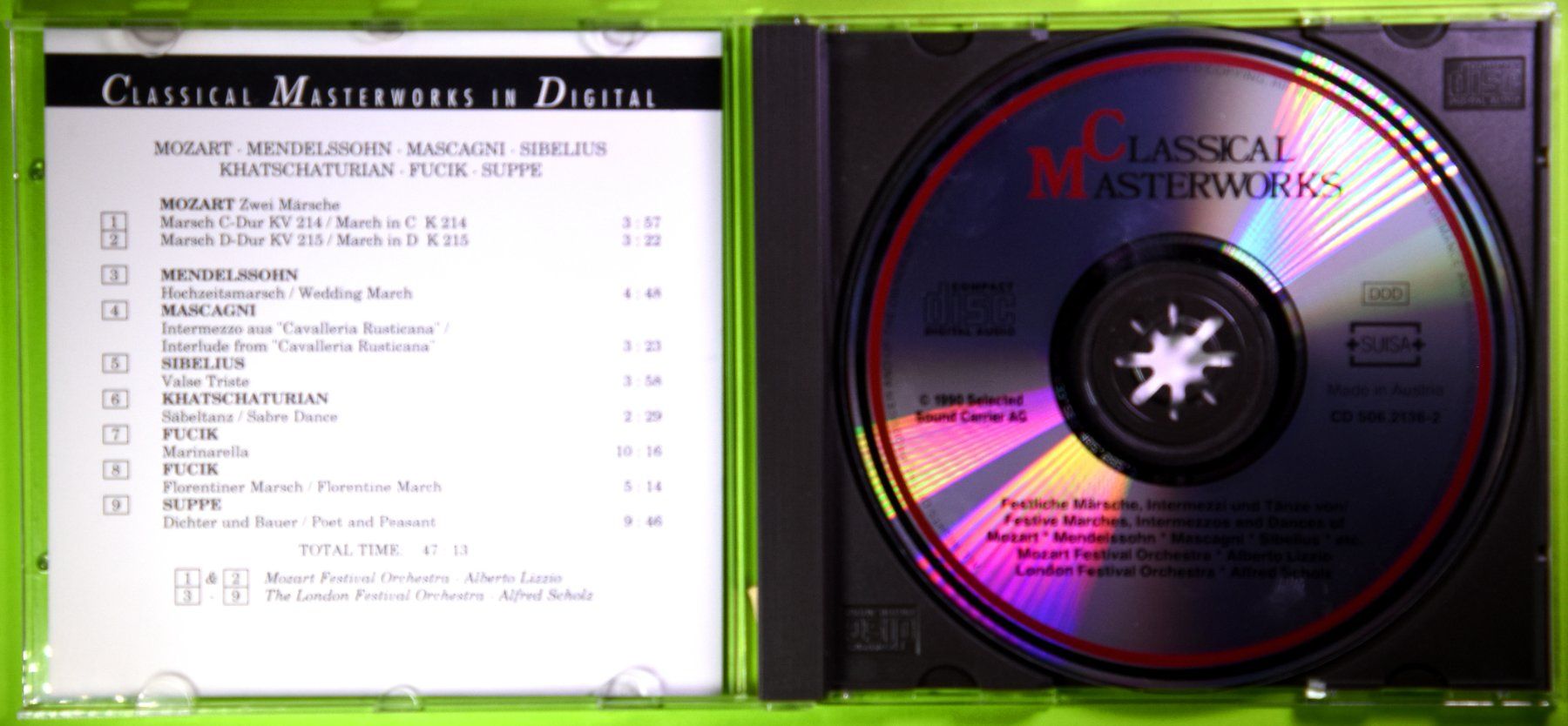CD: FESTLICHE MÄRSCHE, INTERMEZZI UND TÄNZE – Nuovo (secondo la descrizione) da Luzern venduto da piro12 2
