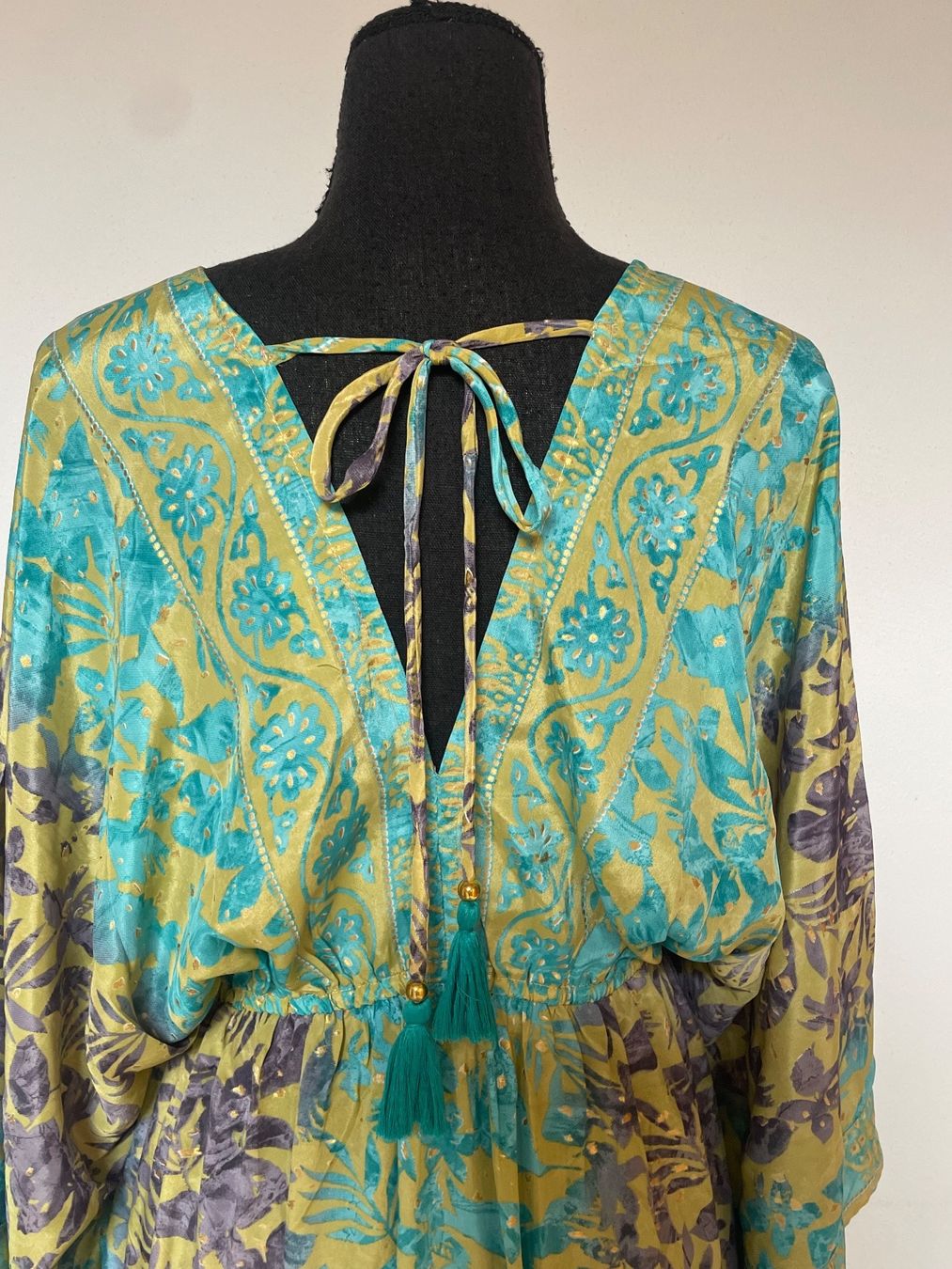 Robes: Boho Maxikleid aus Seide – Neuf (Voir description) à Sigriswil par ck56 5
