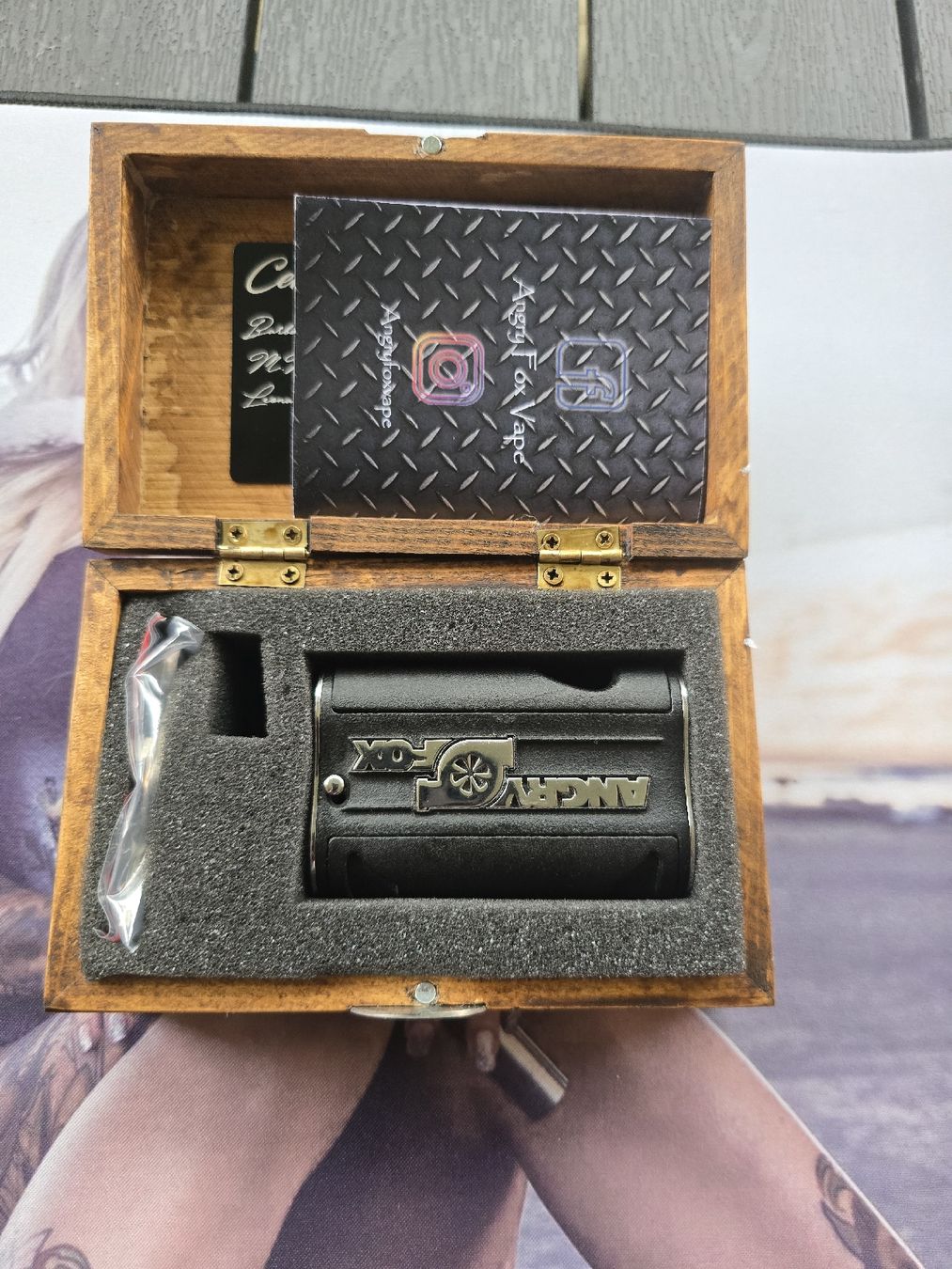 Angry Fox ADE Squonker Mech Mod (D'occasion)  Dbendorf pour CHF 65  avec  livraison | Acheter sur Ricardo