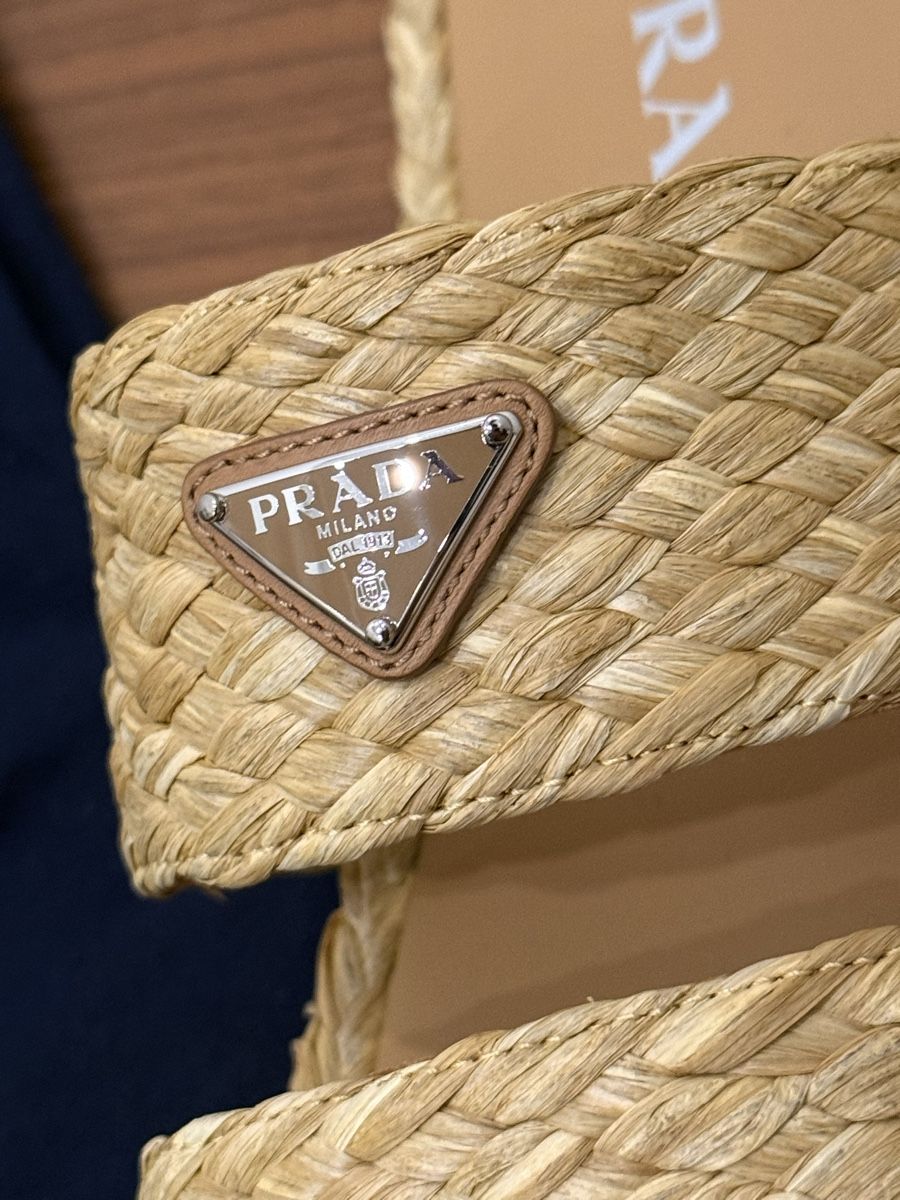 Prada Scarpe da uomo: Prada Raffia Sandale NEU Np. 700€ – Nuovo (secondo la descrizione) da Ellighausen venduto da privateseller 4