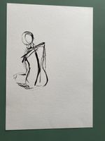 Zeichnung-Tusche auf Papier