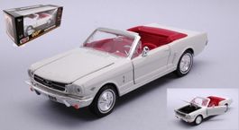 FORD MUSTANG 1/2 CABRIO JAMES BOND 1964 1:24 MOTORMAX